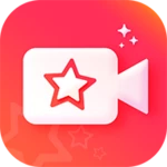 video editor, video maker with music photos & text android application logo